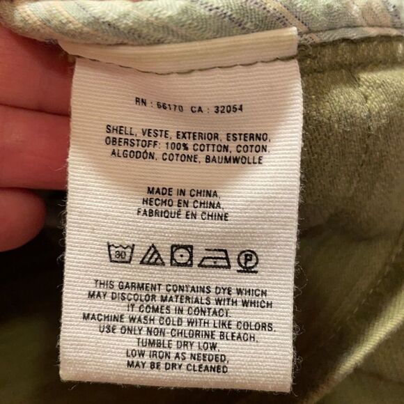 Anthro Hei Hei Olive Green Ruffled Utility Jacket - Picture 4 of 6